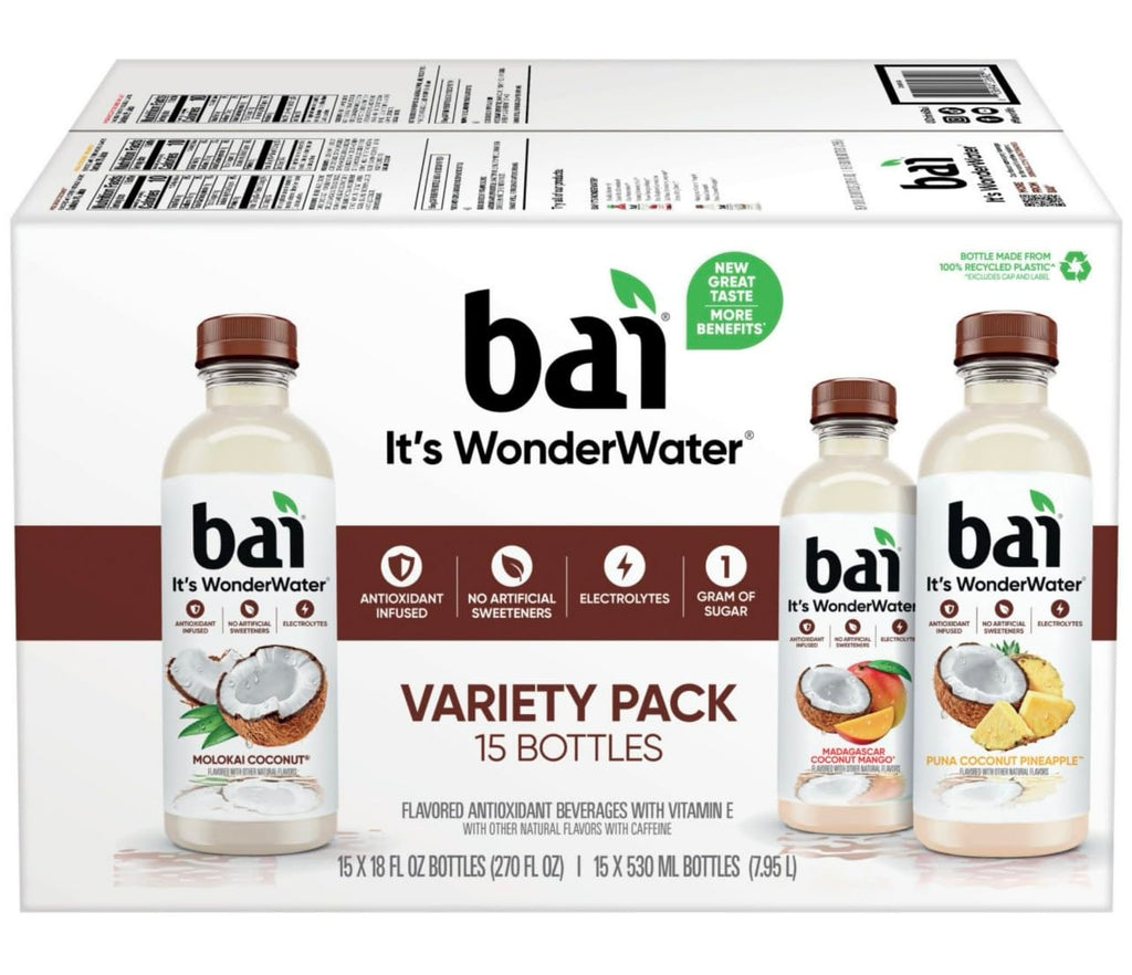 15 Pack (18 oz.) Antioxidant Infusion Coconut Drink Variety Pack V94443