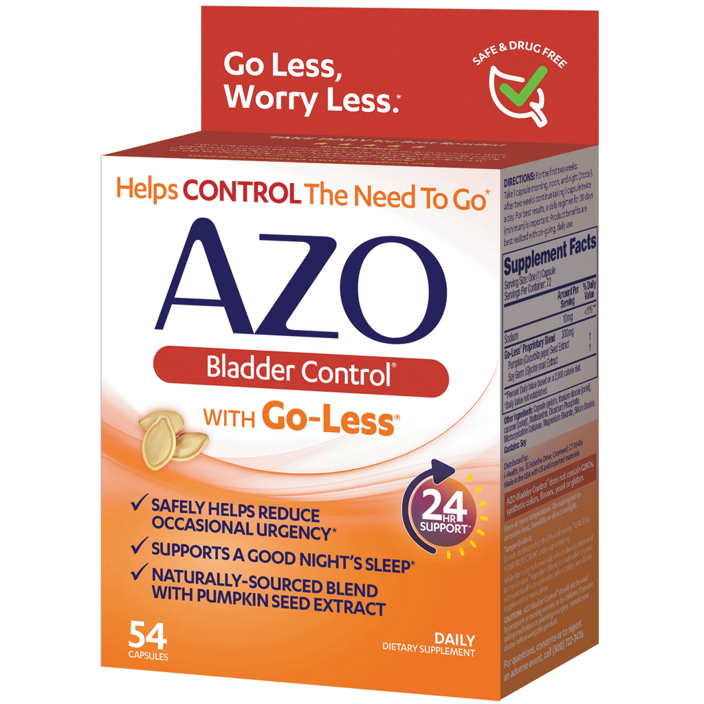 54 Count Bladder Control Supplement Capsules M131101