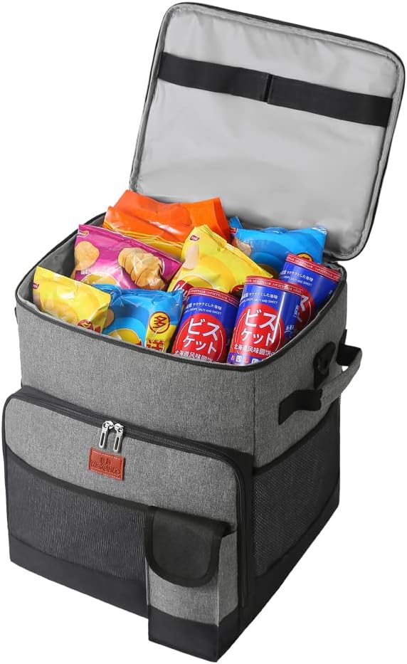 Soft Cooler with Wheels Insulated Portable Rolling Cooler T77078