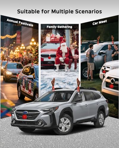 Reindeer Antlers Kit for Cars D7865