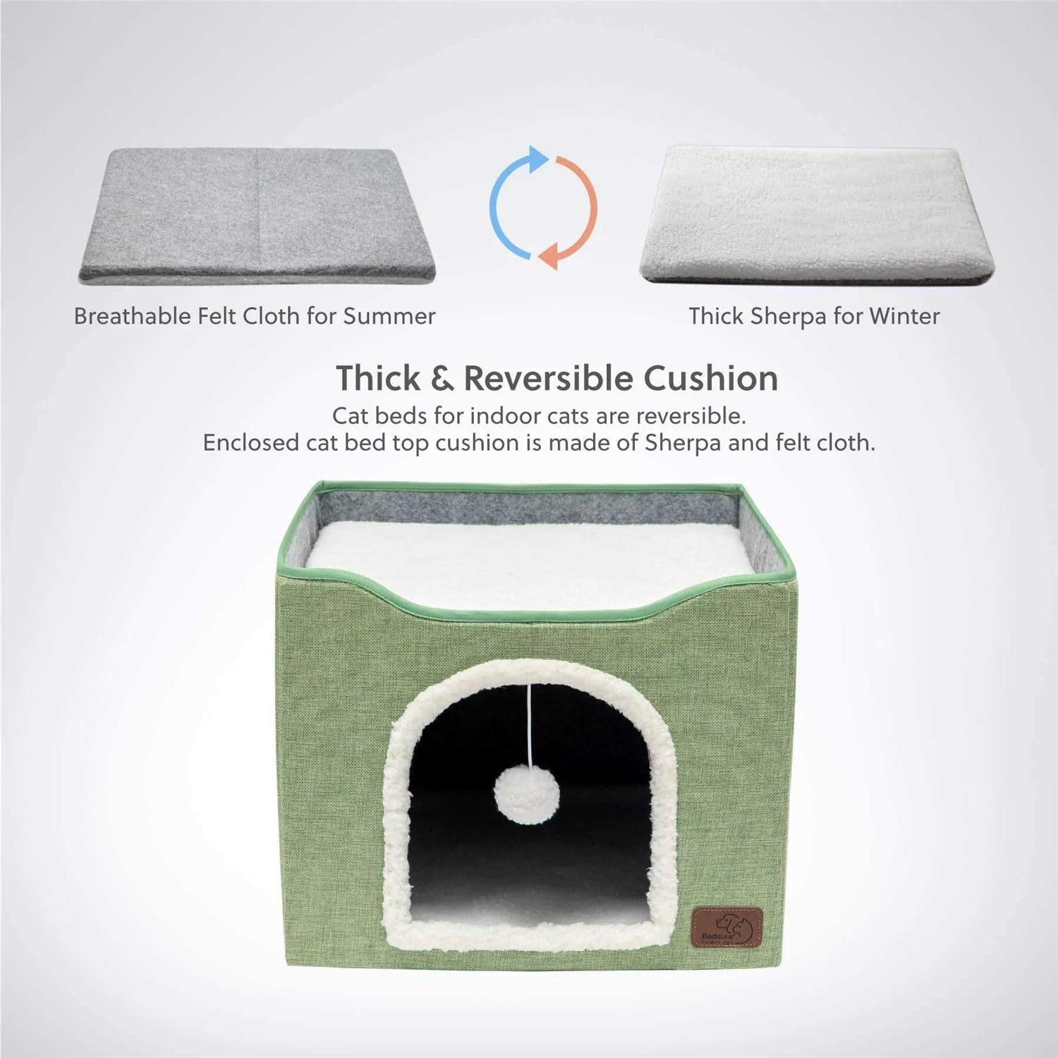 Large Cat Cave with Scratch Pad N3562