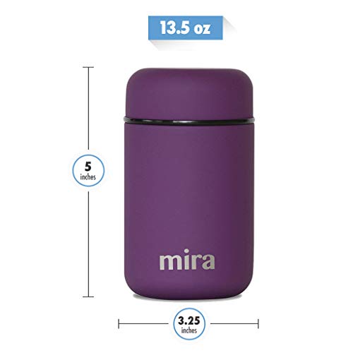 13.5 oz Pink Insulated Stainless Steel Food Jar N475948