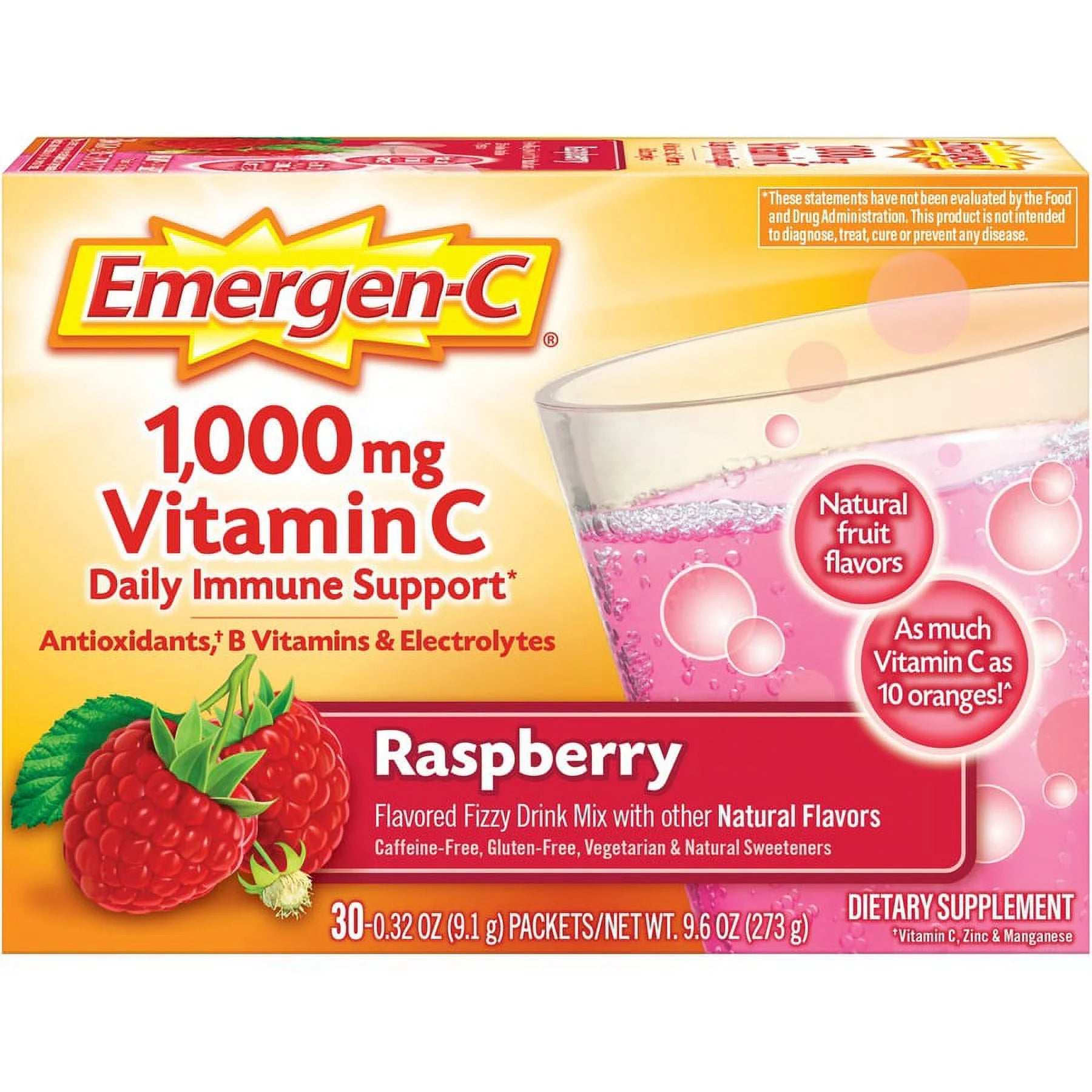 Raspberry Vitamin C Drink Mix N372