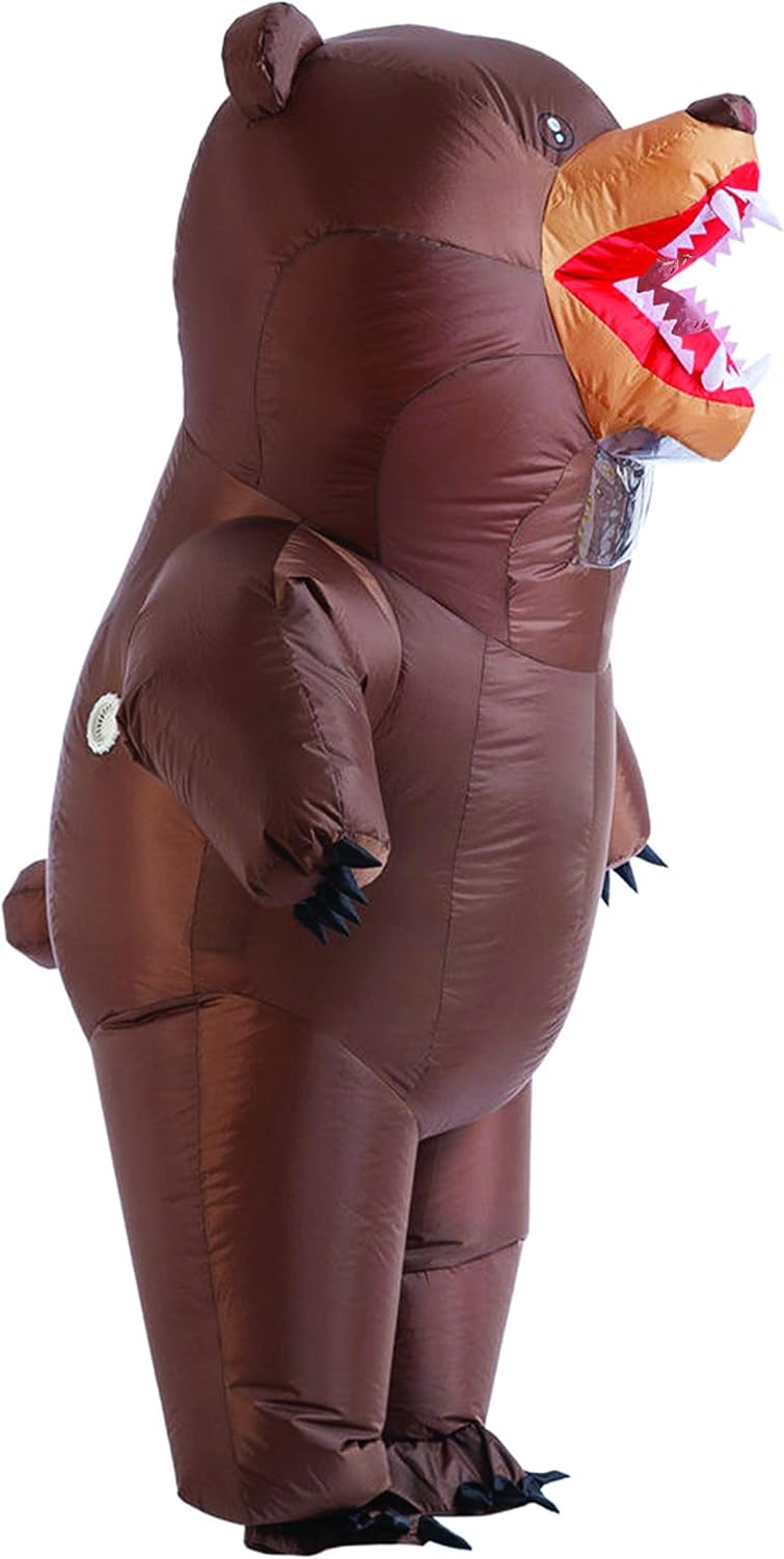 Brown Inflatable Bear Costume L5775
