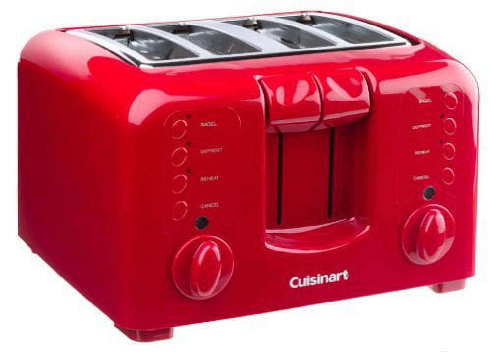 Red 4-Slice Toaster C176304