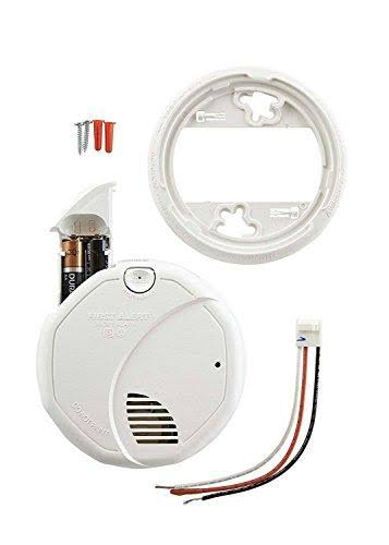 Hardwired Smoke and Carbon Monoxide Detector with Battery Backup, 3 Pack X849