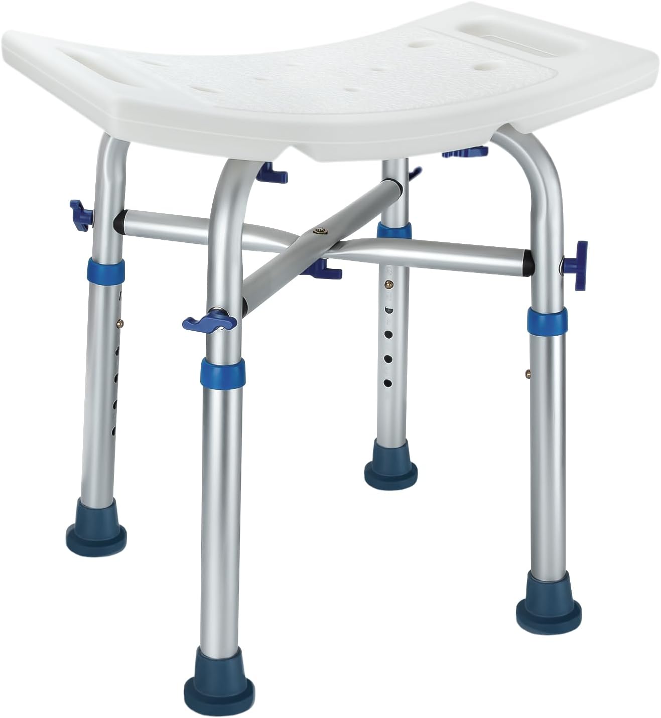 Adjustable Height Heavy Duty Shower Chair (Support 350lb) G596