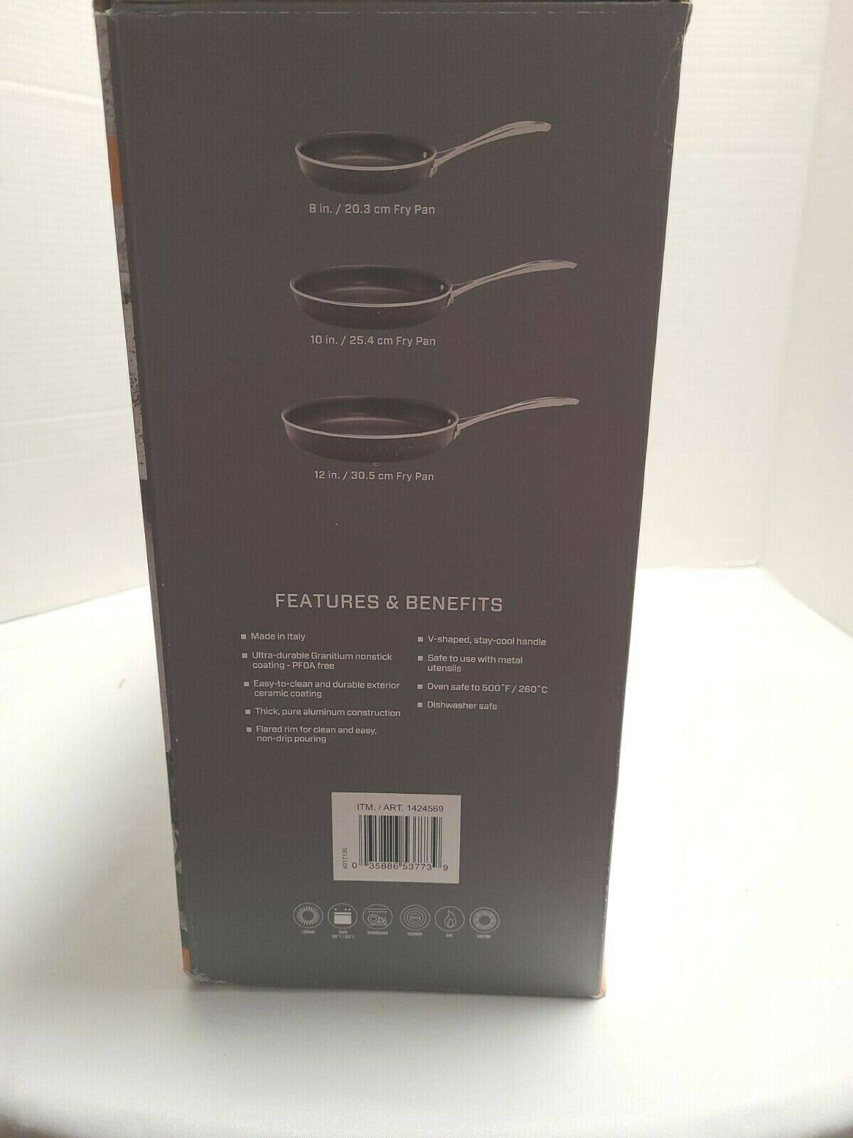 3 Piece Nonstick Pan Set D25293