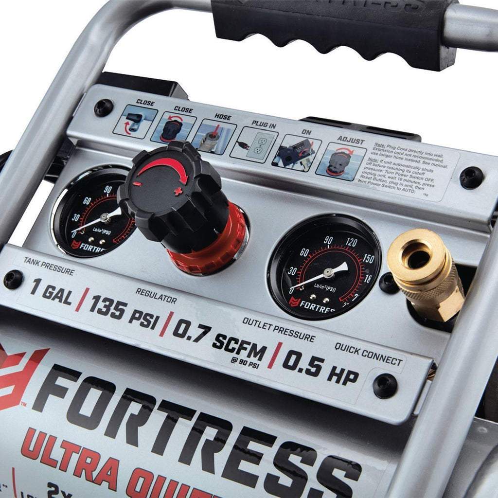 1 Gallon 135 PSI Oil-Free Air Compressor O574982