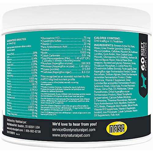 60 Chews Dog Vitamin Bites F987
