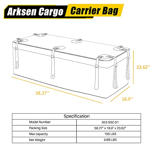 Hitch Cargo Carrier Bag Waterproof 15 Cubic Feet Z260107