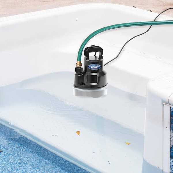 1/4 HP Submersible Thermoplastic Oil-Free Utility Pump T1415
