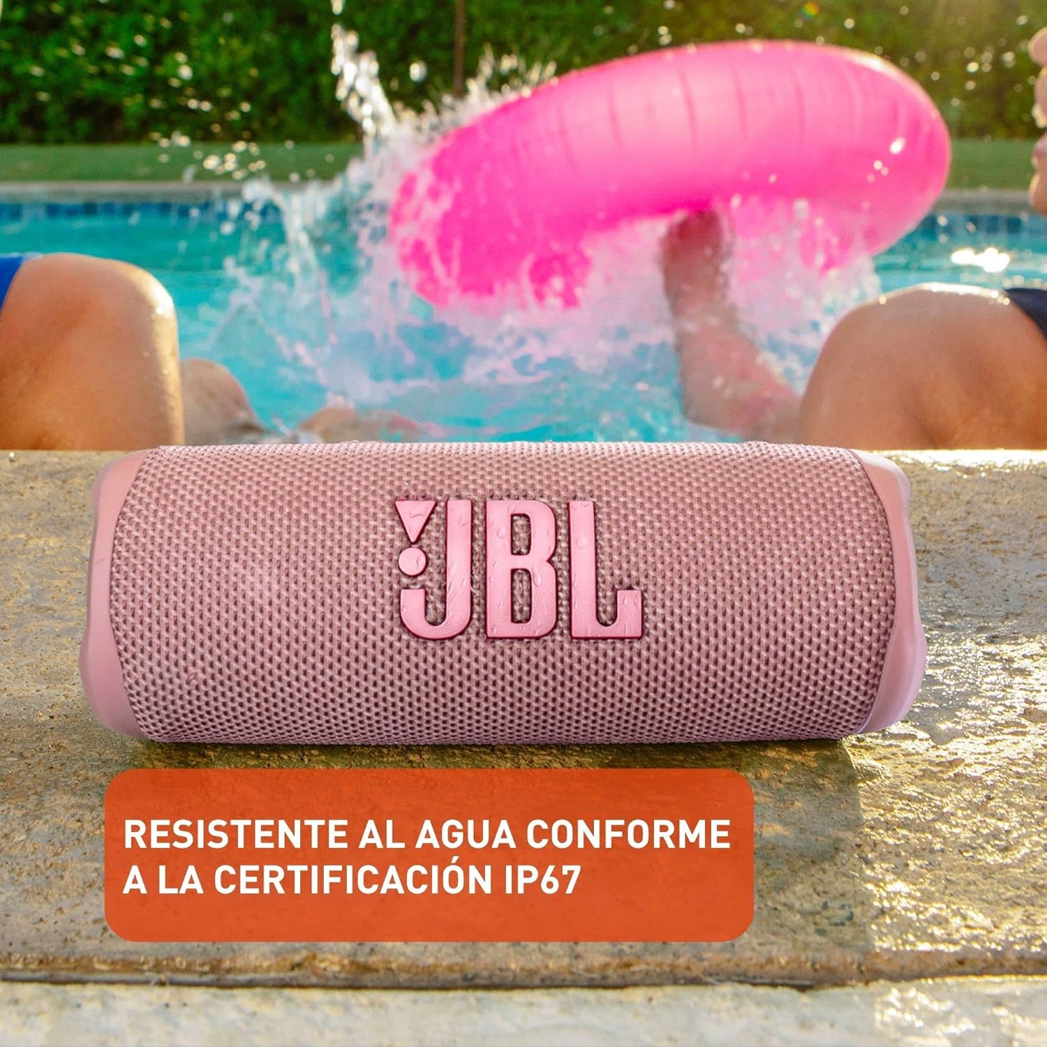 Pink Portable Bluetooth Speaker U216506