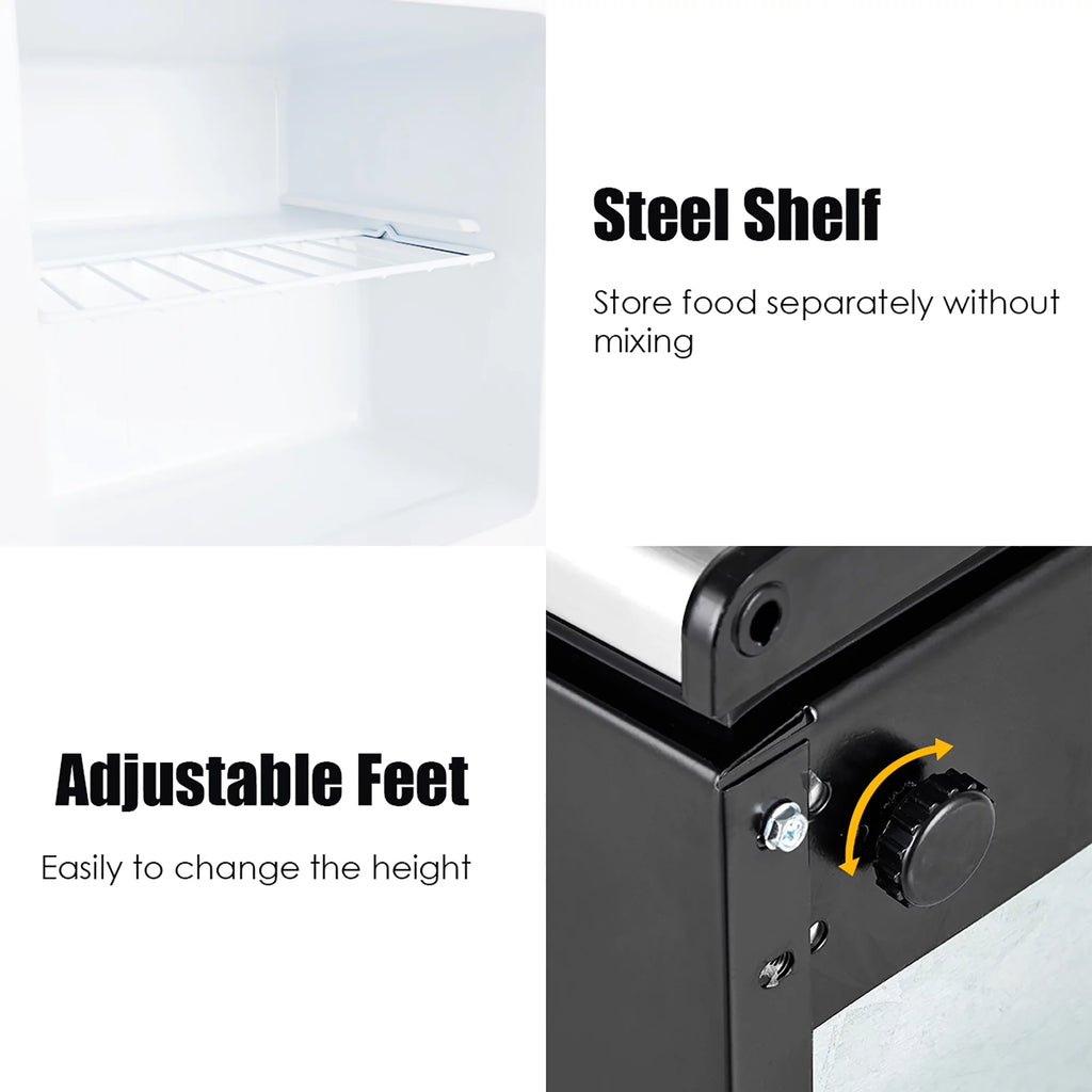 1.1 cu.ft. Compact Single Door Mini Upright Freezer N241451