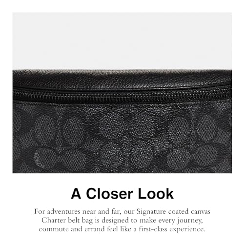 Charcoal Signature Belt Bag J68891