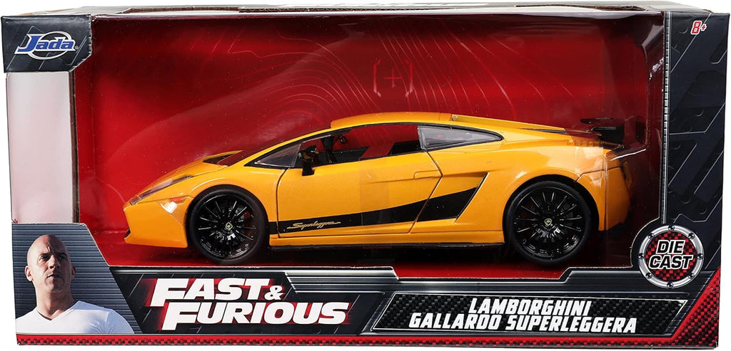 Yellow 1:24 Die-cast Car V3162