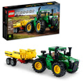 LEGO Technic 4WD Tractor Toy 42136 Building Toy with Trailer S7155