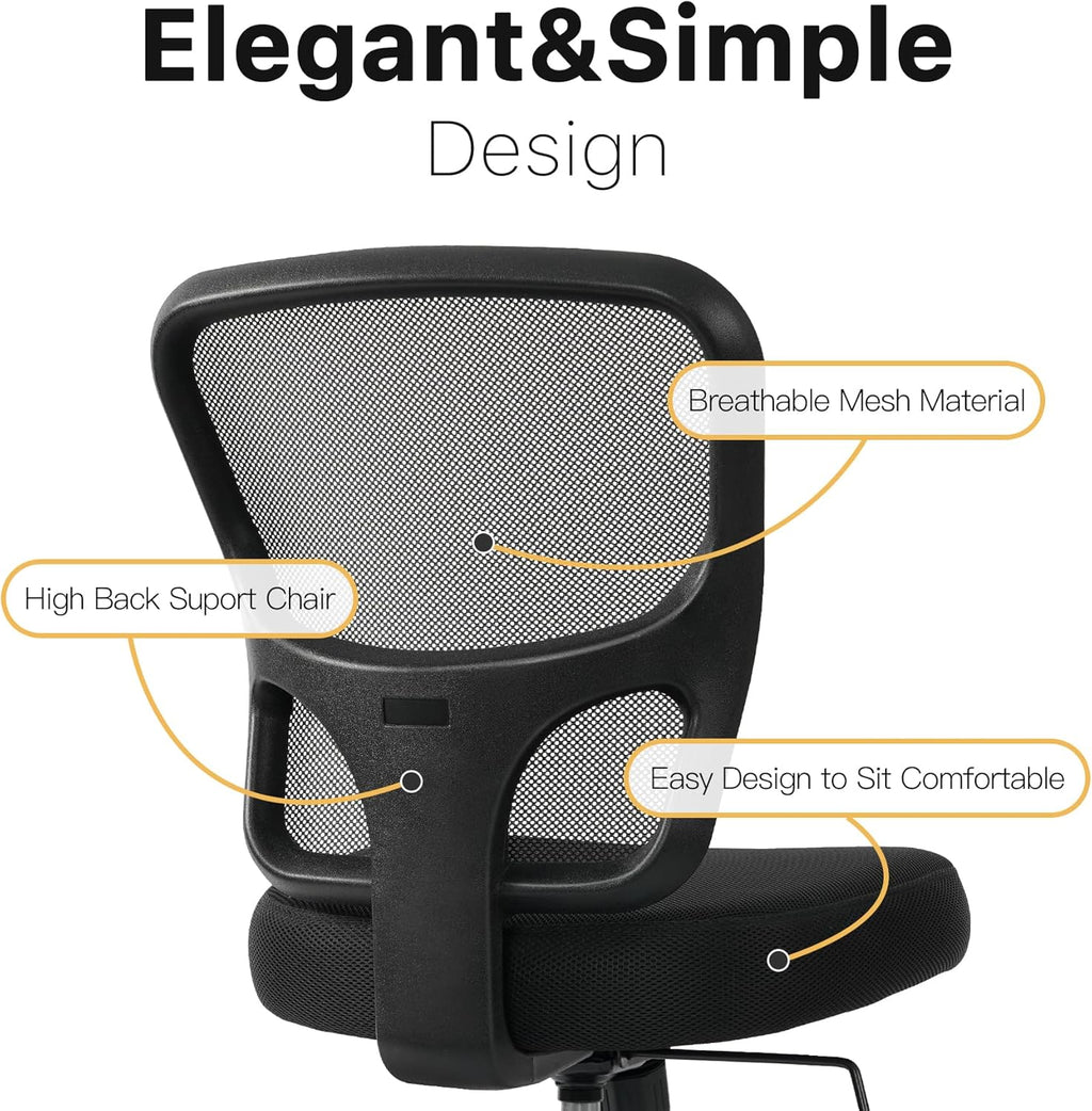 Adjustable Height Drafting Chair with Footrest V11005