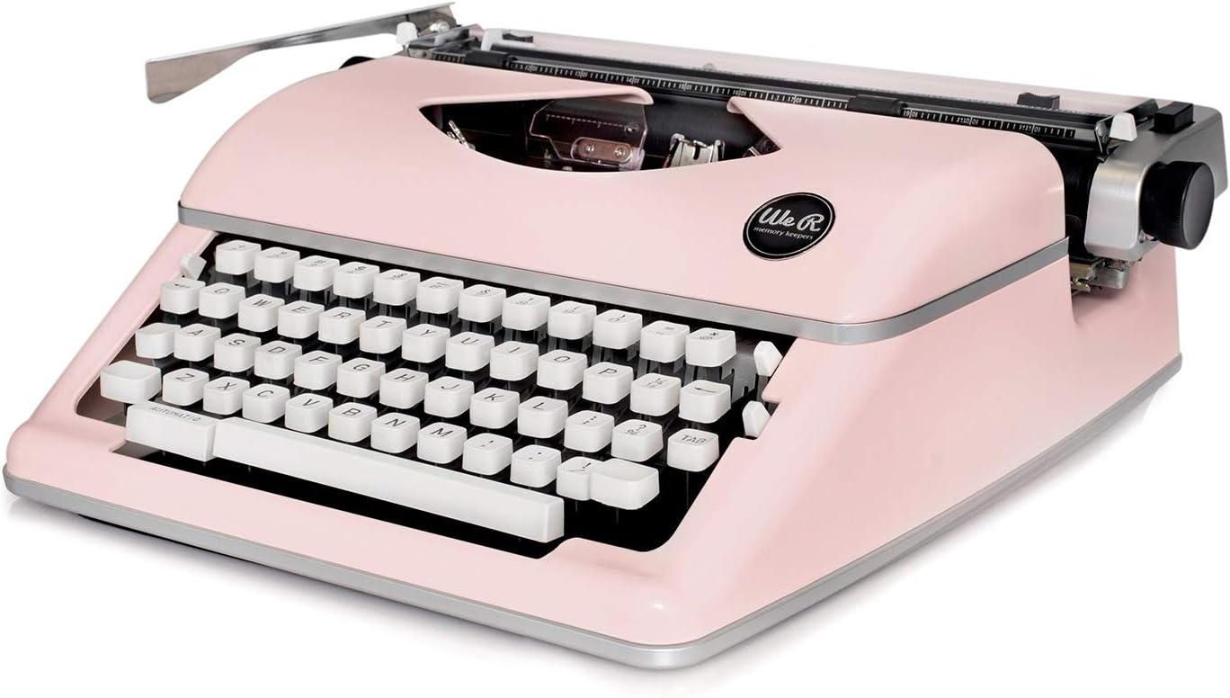 Pink Typewriter Q715