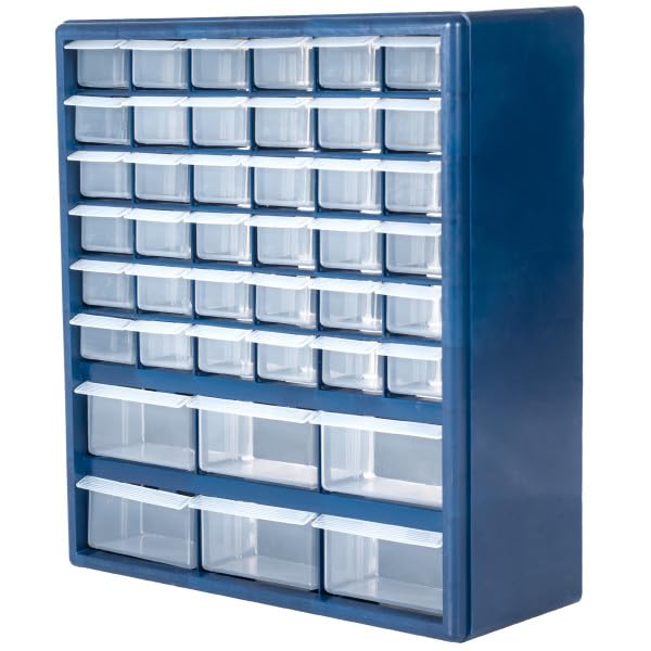 42 Compartment Plastic Storage Drawers T275