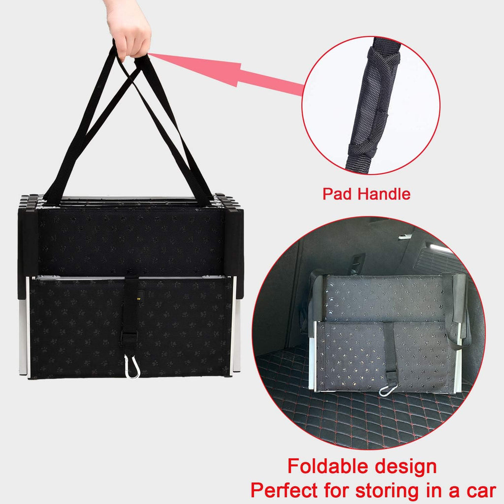 Foldable Aluminum Pet Stairs with Non-slip Surface U6133