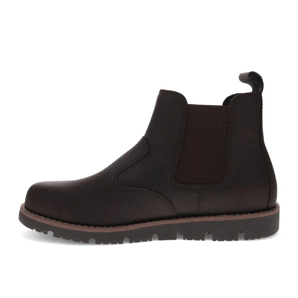 Mens Chelsea Logger Vegan Leather Pull-On Boot S256