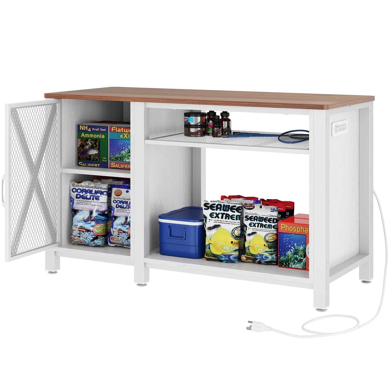 55-75 Gallon Aquarium Stand with Storage Cabinet S29300