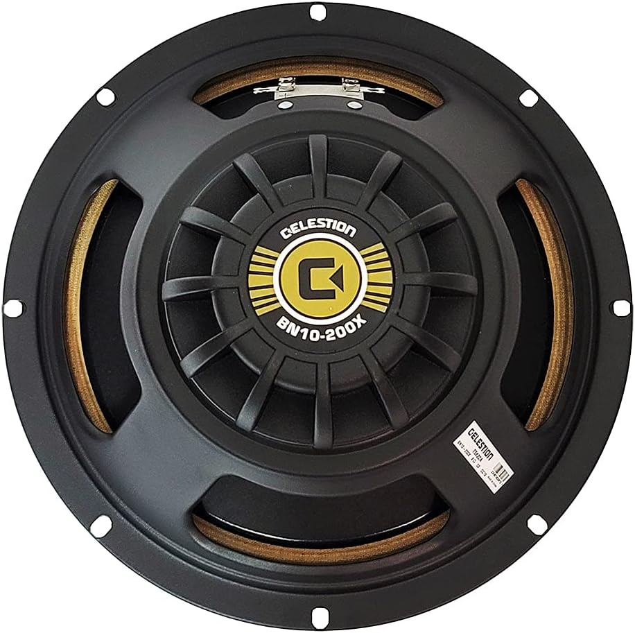 10-inch 200-watt 8 ohm Replacement Bass Amp Speaker I4439