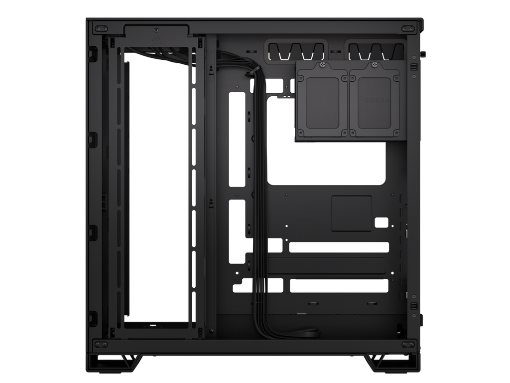 Black Super Mid-Tower Tempered Glass Airflow Case Q33087
