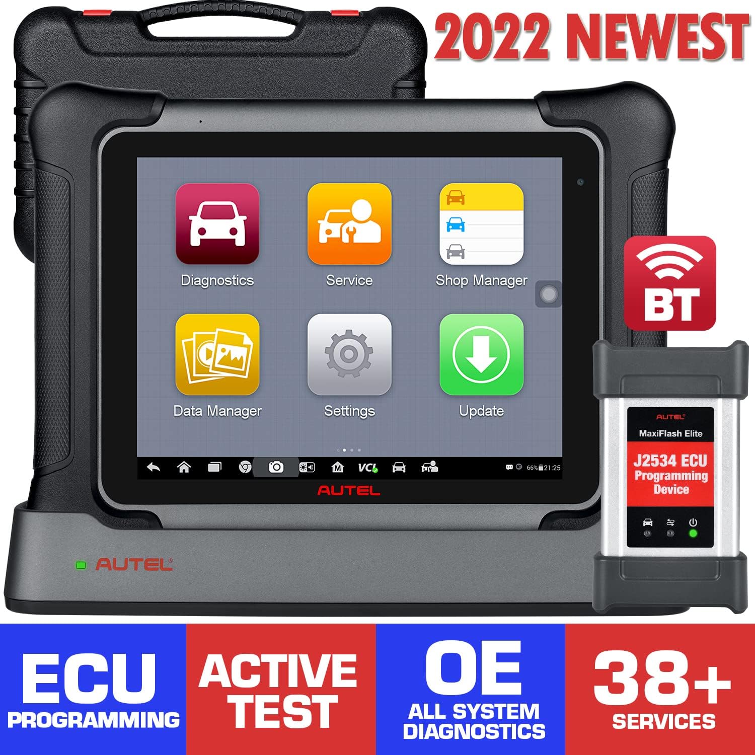 J2534 ECU Programming & Coding Bi-Directional Control Diagnostic Scanner R3445