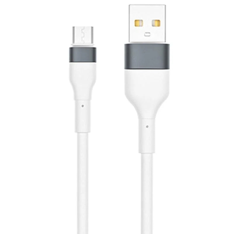 1.2m USB to Type C/Micro USB Data Line, 6A Quick Charging Power Cable I750