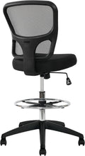 Adjustable Height Drafting Chair with Footrest V11005