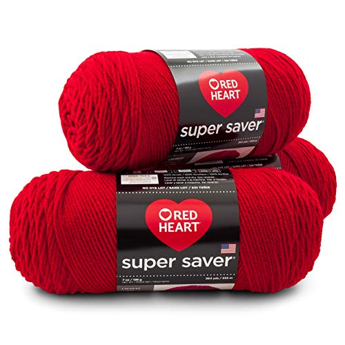 3-Pack CHERRY RED Yarn V368173