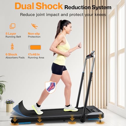Under Desk Treadmill with Incline, 320+ lbs Capacity E515