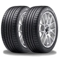 Pair of 2 Goodyear Eagle Sport All Season 225/60R18 100V Performance 50K Mile M+S Tires D52665