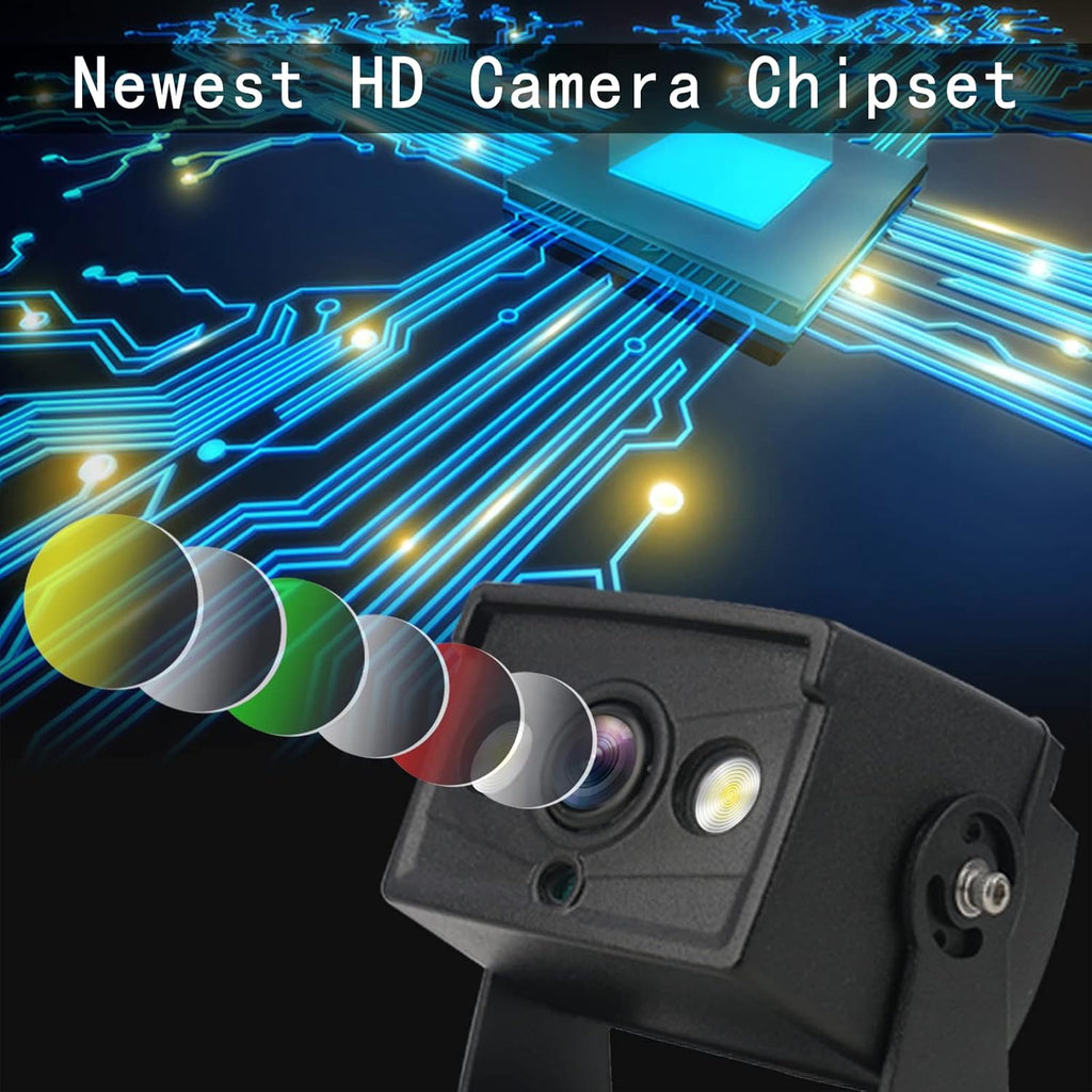 5 Inch Monitor 1080P Front/Rear View Adjustable Camera Pack of 2 J94821