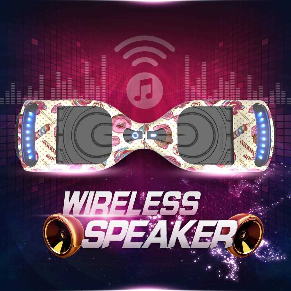 6.5 inch Self Balancing Scooter with Bluetooth LED Wheels D74814
