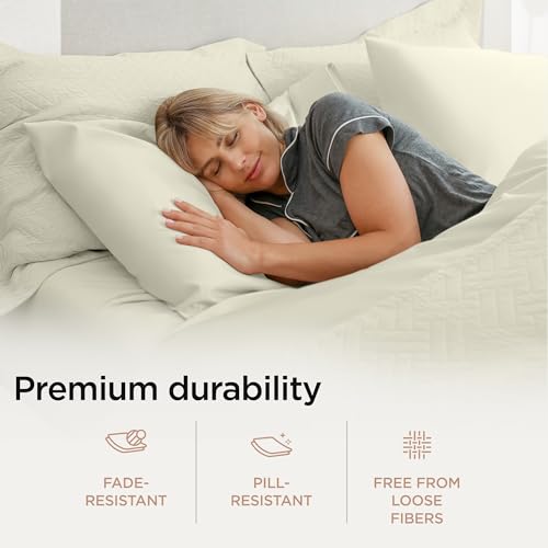 100% American Supima Cotton Queen Sheet Set 4 PC White A917