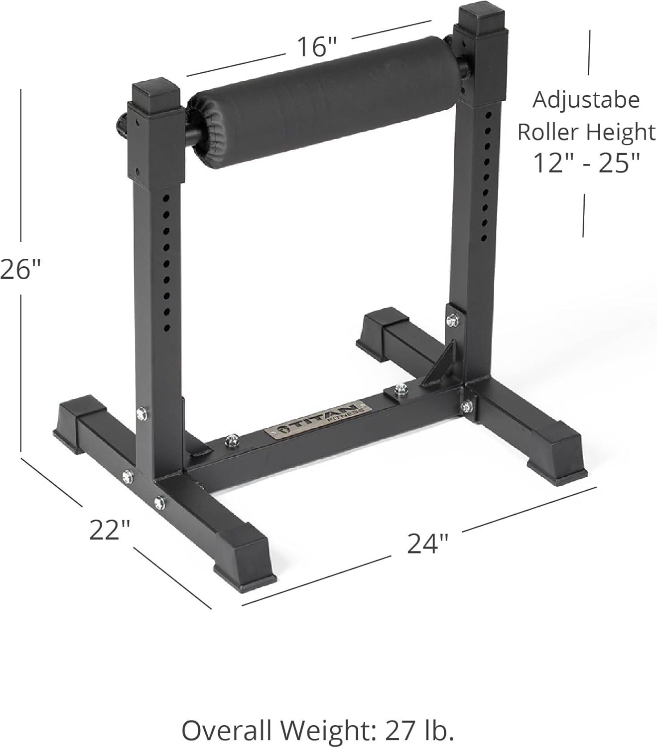 Single Leg Squat Roller Stand-Alone Bulgarian Split Squat Machine Q407391