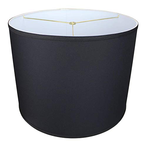 18" Top Diameter x 18" Bottom Diameter 14" Height Cylinder Drum Lampshade Linen Cream H572253