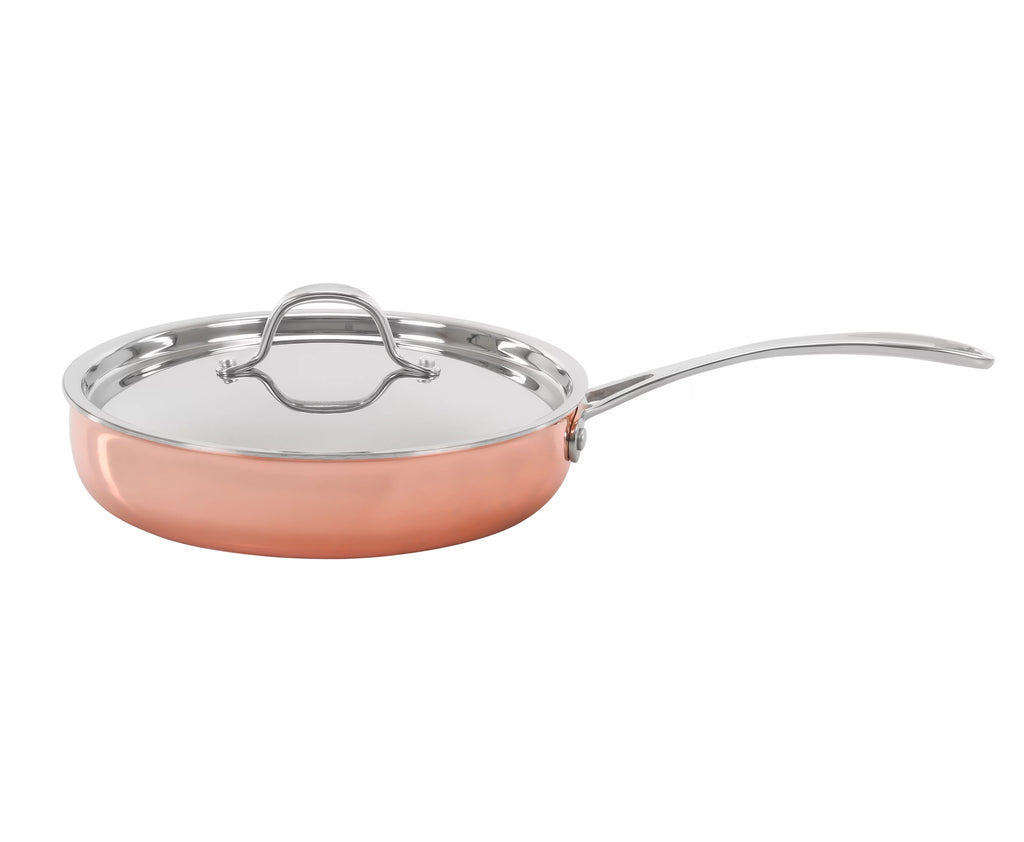 8 Piece Triply Copper Cookware Set O4913