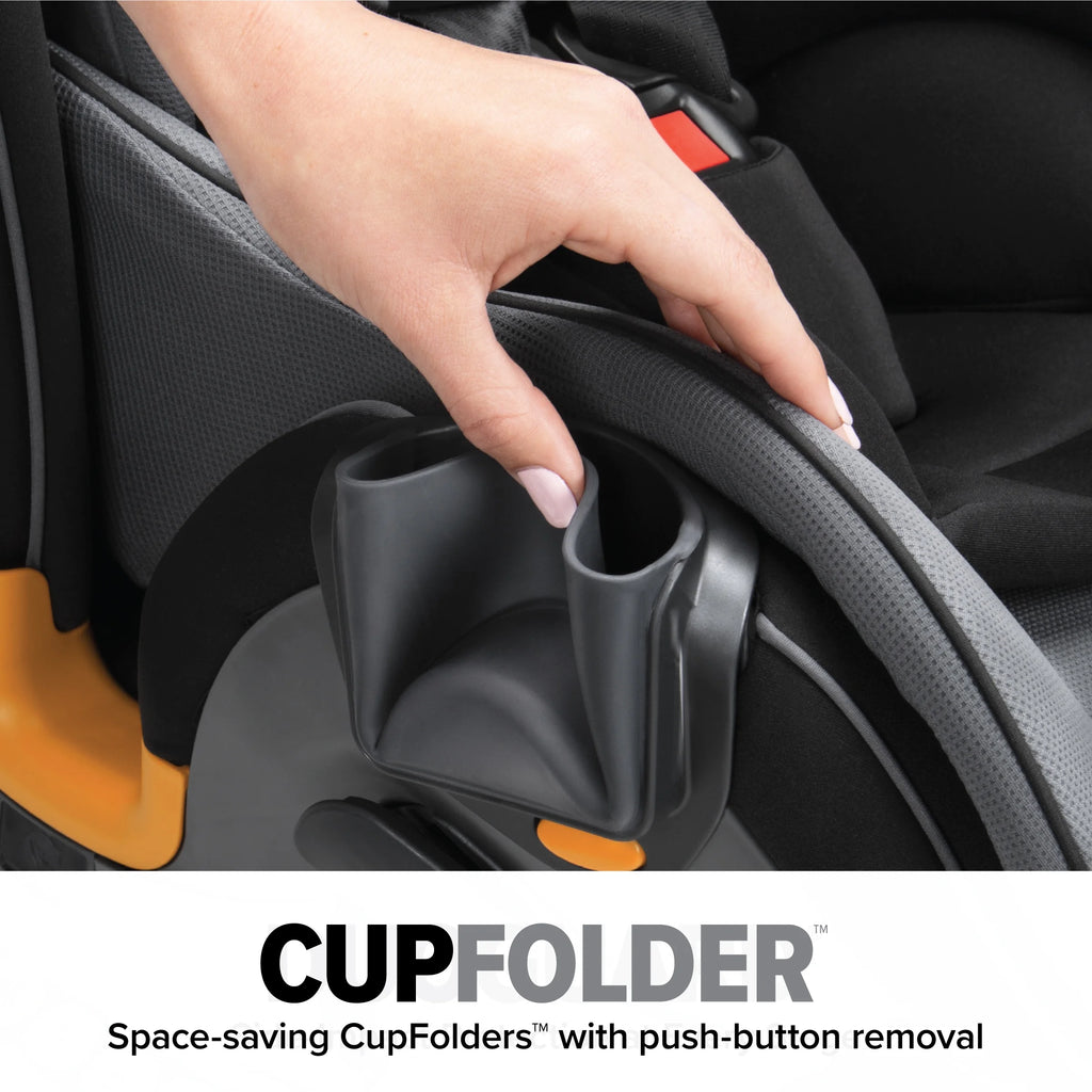 4-in-1 Convertible Car Seat Navy Purple J27457