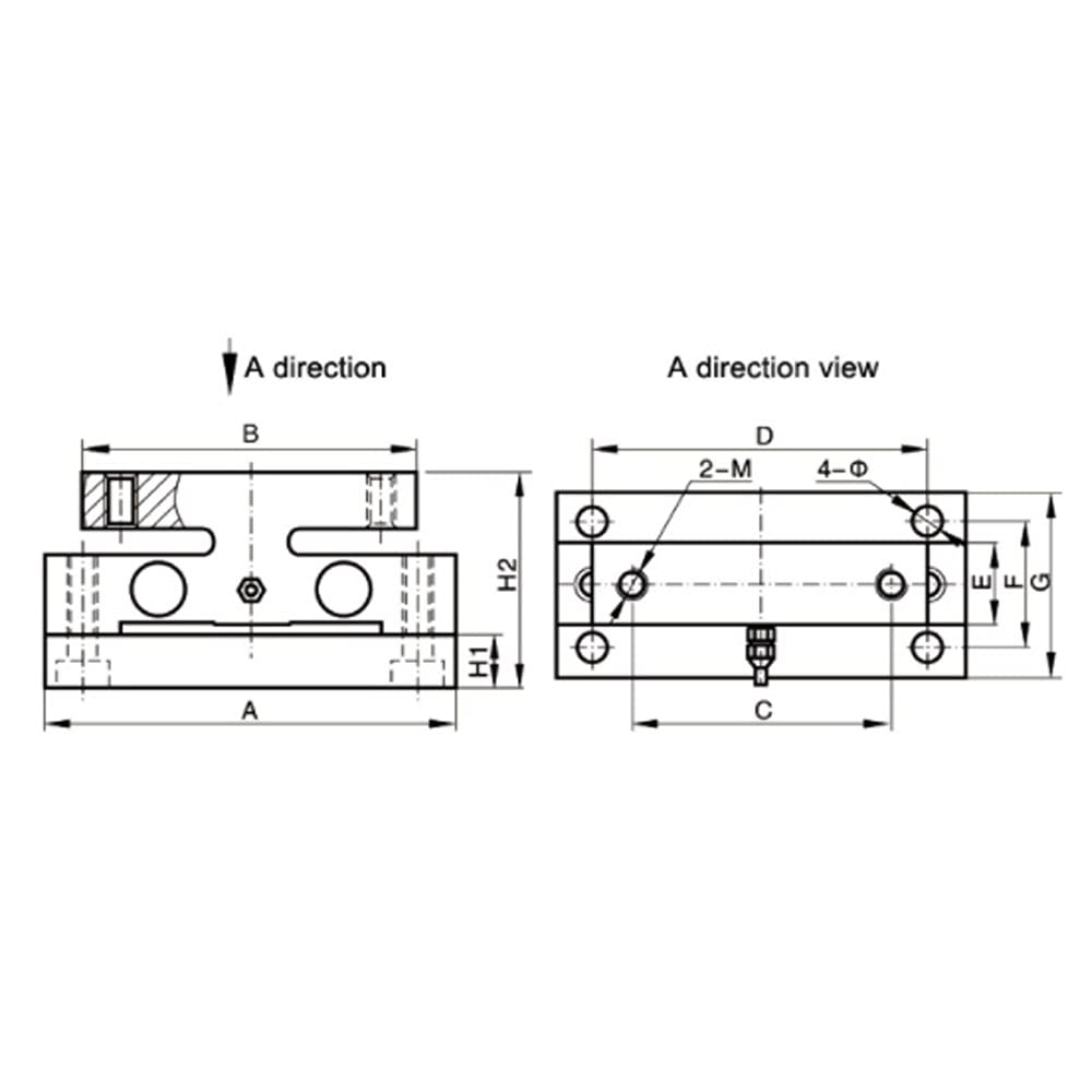 5 ton Shear Beam Load Cell with Cable E9989