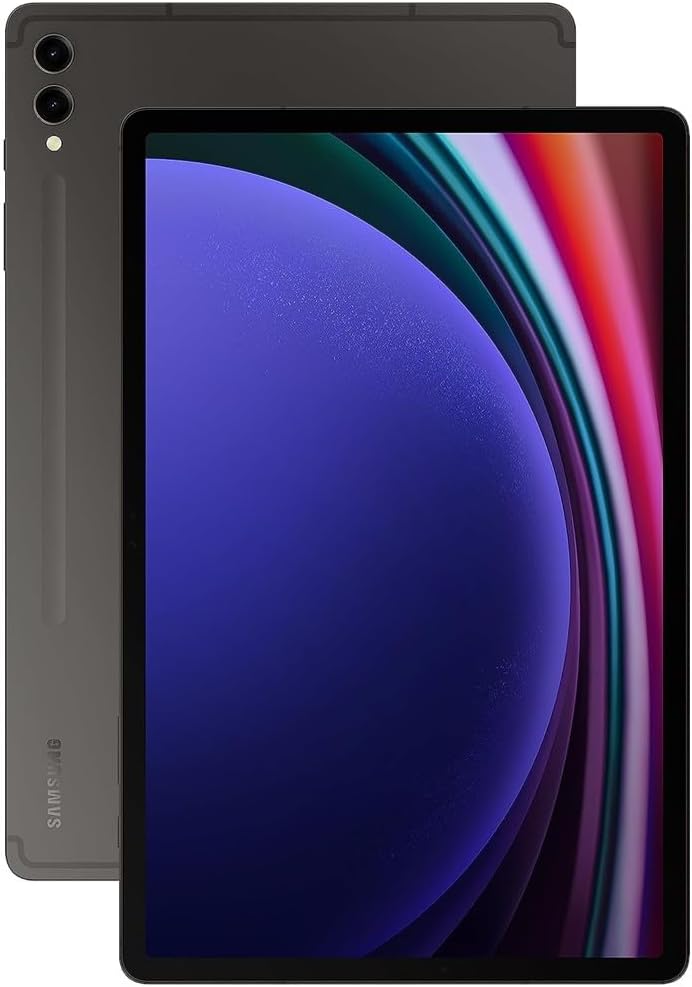 Galaxy Tab S9+ 5G 256GB WiFi + Cellular 12.4” AMOLED Android Tablet Graphite (Renewed) O61246