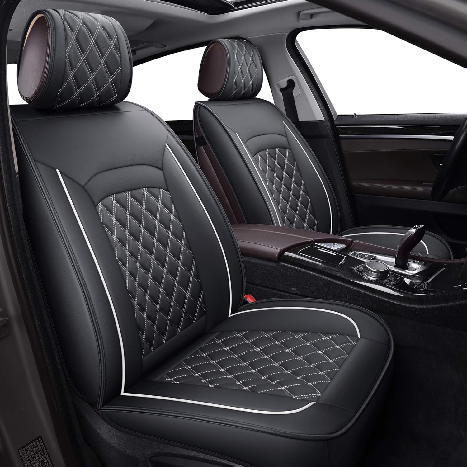 Faux Leather Car Seat Covers K437