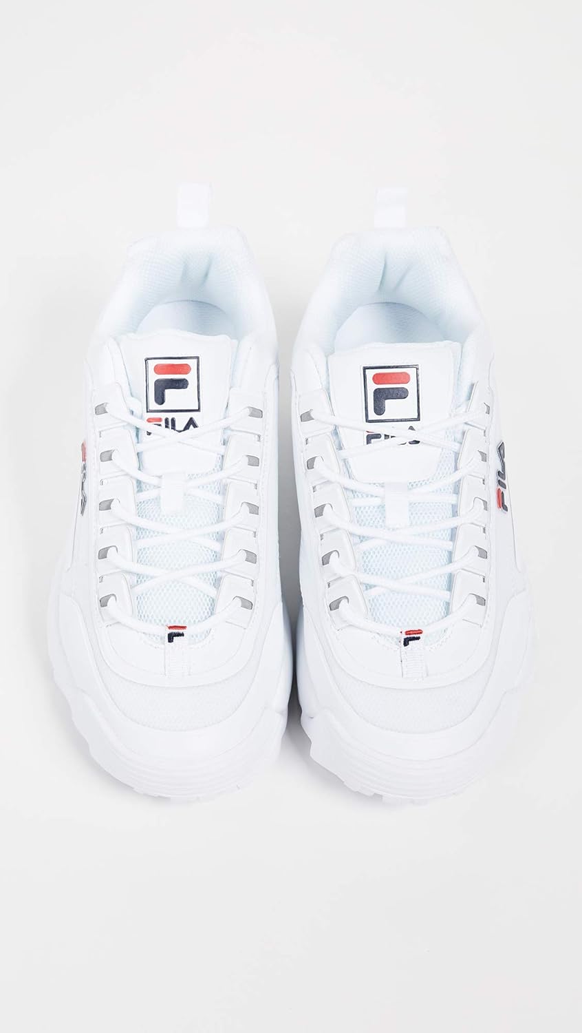 White Navy Red Sneakers Z6432