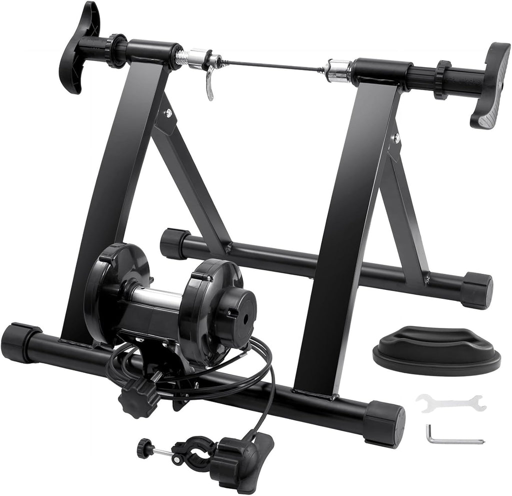 Magnetic Bike Trainer Stand for 26"-29" Wheels with 8 Resistance Settings F9170