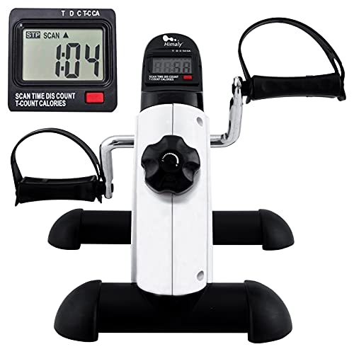 Under Desk Bike Pedal Exerciser with LCD Screen U8637