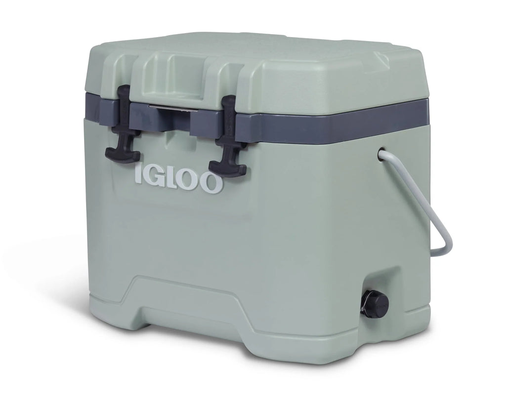Green 25 QT Ice Chest Cooler Z4237