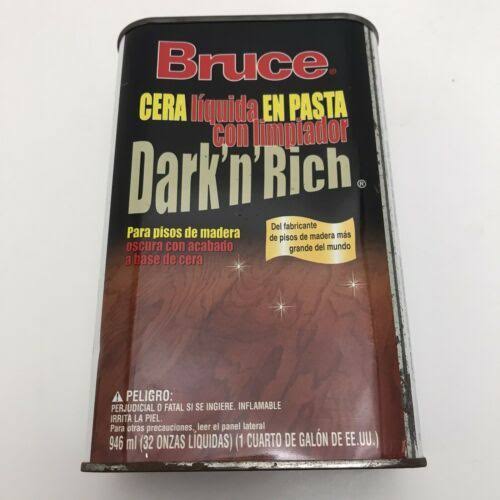 Dark N Rich Liquid Paste Wax for Hardwood Floor M1155